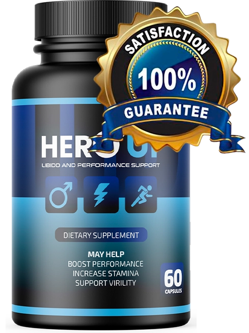 HeroUP - Natural Male Vitality Support